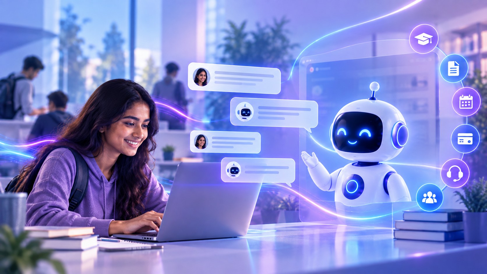 AI Contact Centre for Indian EdTech