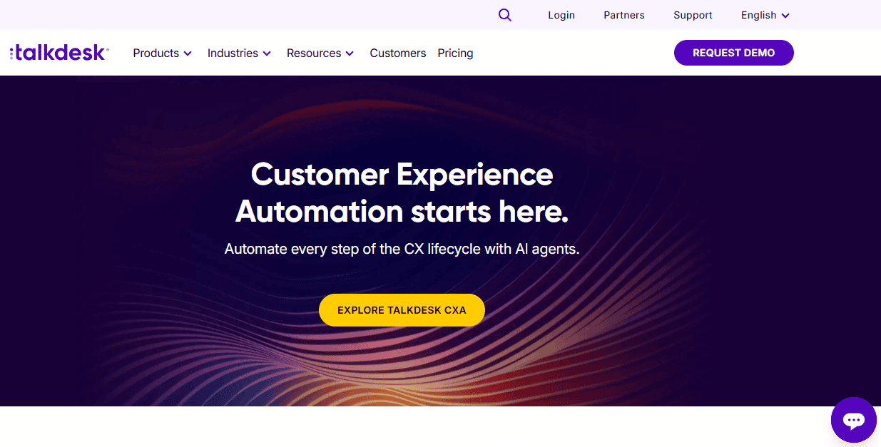 talkdesk dashboard