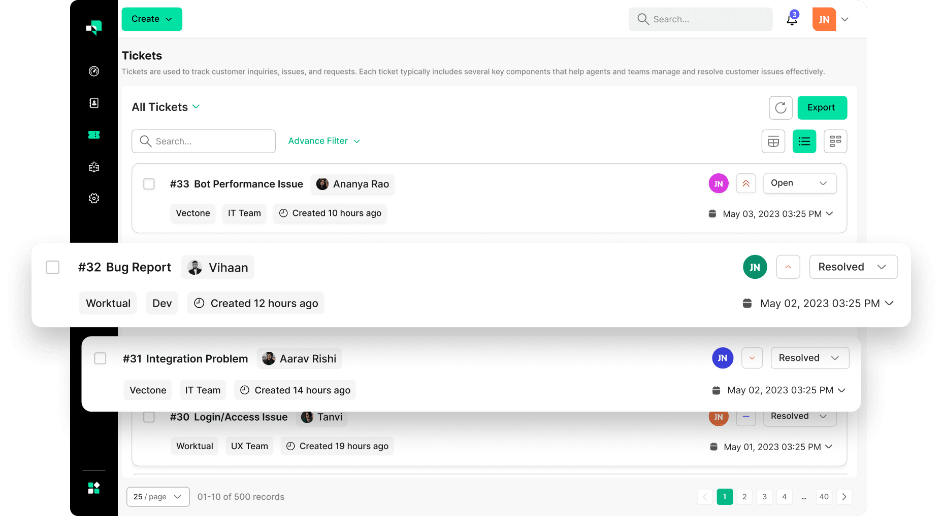 AI Ticketing System and Help Desk Software | Worktual
